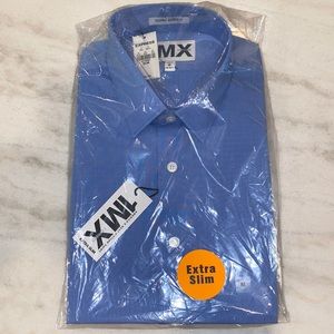 Men’s extra slim fit dress shirt